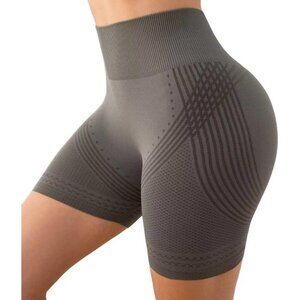 ⚡Fittingirls Scrunch Butt Lifting Biker Shorts - High Waist Seamless Workout